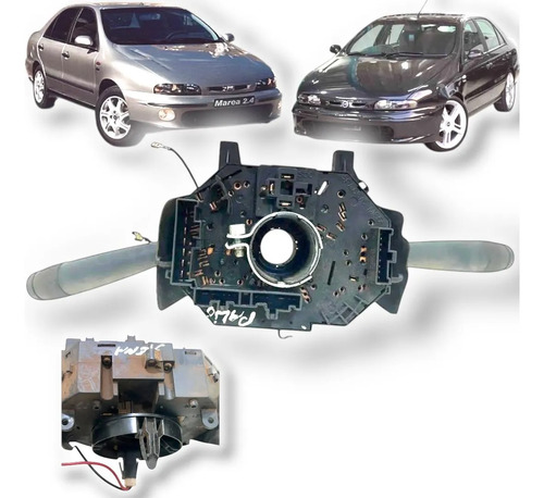 Comando Chave Seta Limpador Dianteiro Fiat Marea Brava 97/01