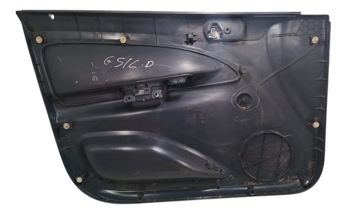 Forro Revestimento Porta Dianteiro Direito Gol Voyage G5 G6 Cinza-escuro - Imagem 7