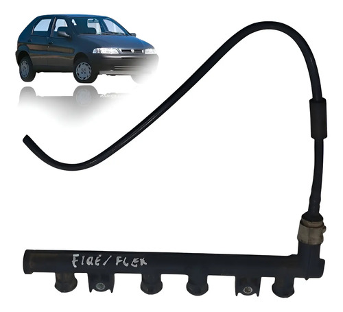 Flauta Injeção 1.0 Flex Fiat Siena Palio Uno Fire 04/15