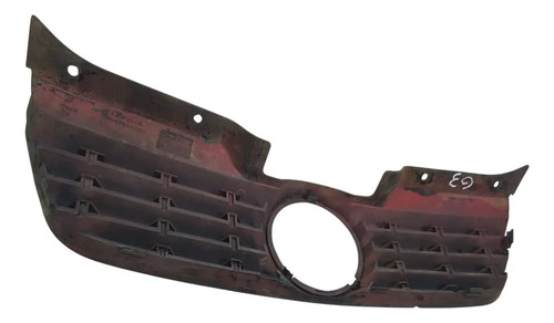 Grade Parachoque Frontal Volkswagen  Saveiro 95/00 377853653 Preto Fosco - Imagem 4