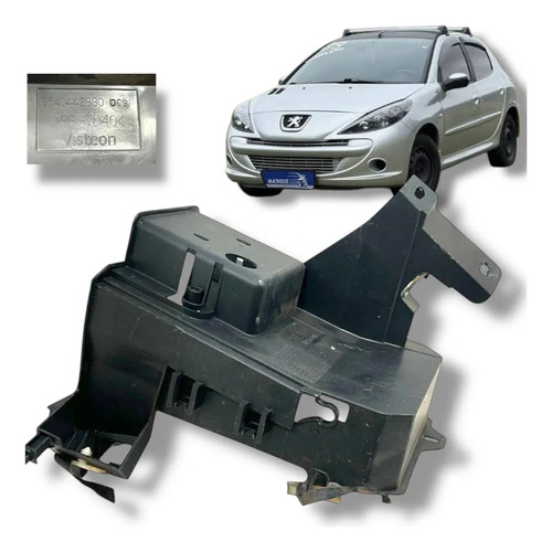 Suporte Caixa Fusíveis Peugeot 1.4 1.6 206 207 2004 A 2012