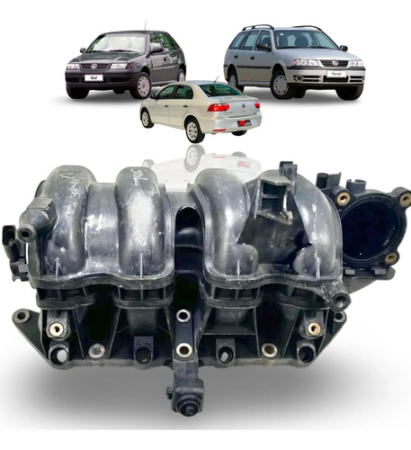 Coletor Admissão Vw Gol G2 Parati Voyage 1.0 16v 2001 A 2005 - Imagem 1