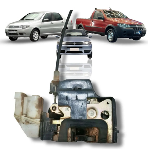 Fechadura Elétrica Dianteira Esq Fiat Palio 1.0 1996 A 2007 - Imagem 1