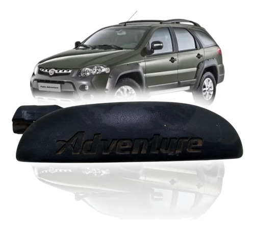 Maçaneta Externa Direita Fiat Strada Palio 1.0 2000 A 2004 Preto Dianteira/traseira
