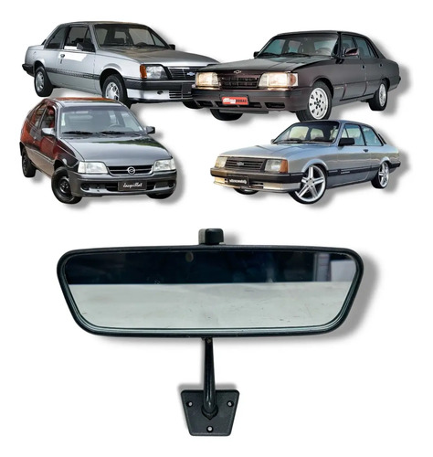 Retrovisor Interno Central Gm Opala Chevette Monza 1989/1996 Interna