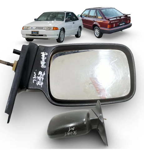 Retrovisor Externo Espelho Esquedo Ford Escort 1.6 1987/1992