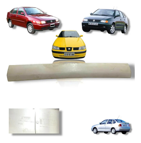 Moldura Acabamento Interno Forro Vw Teto Polo 1997 A 2000