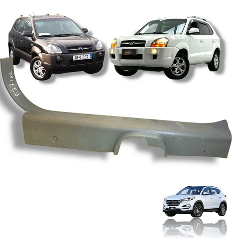 Soleira Dianteira Lado/direito Hyundai Tucson 2.0 2004-2017 Cinza