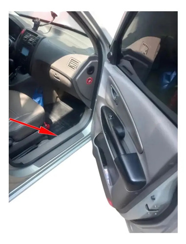 Soleira Dianteira Lado/direito Hyundai Tucson 2.0 2004-2017 Cinza - Imagem 2