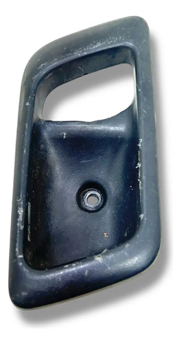Moldura Maçaneta Interna L/esquer Fiat Palio Siena 2004/2017 Preto Dianteira - Imagem 4