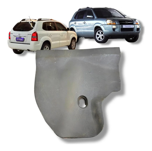 Acabamento Inferior Console L/dir Hyundai Tucson 2005 A 2015