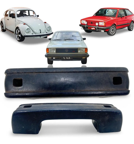 Puxador Apoia Braço Vw Gol Kombi Parati Saveiro 1984 A 1994 Preto