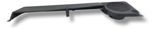 Moldura Porta Objeto Direita Alto Falante Fiat Uno 1991/2010 Preto - Imagem 3