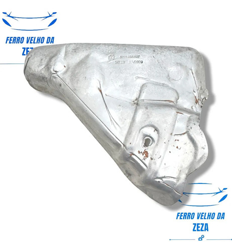 Defletor Calor Tubagem Escape Gol G4 Saveiro 1.0 2006 A 2014 - Imagem 2