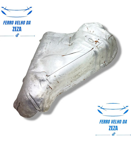 Defletor Calor Tubagem Escape Gol G4 Saveiro 1.0 2006 A 2014 - Imagem 3
