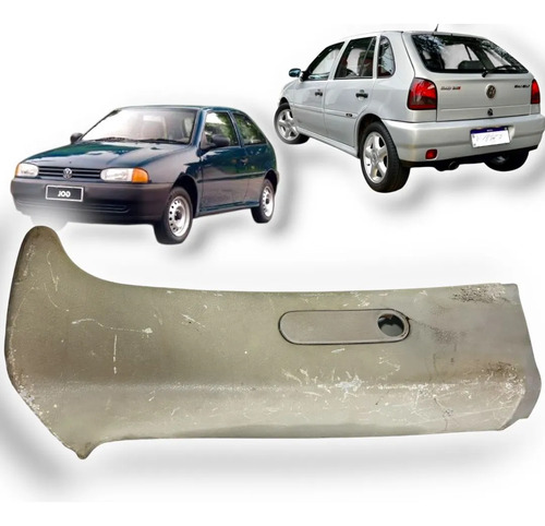 Moldura Coluna Lado Esquerdo Vw Gol Bola G2 1.0 1996 A 1999 Interno - Imagem 1