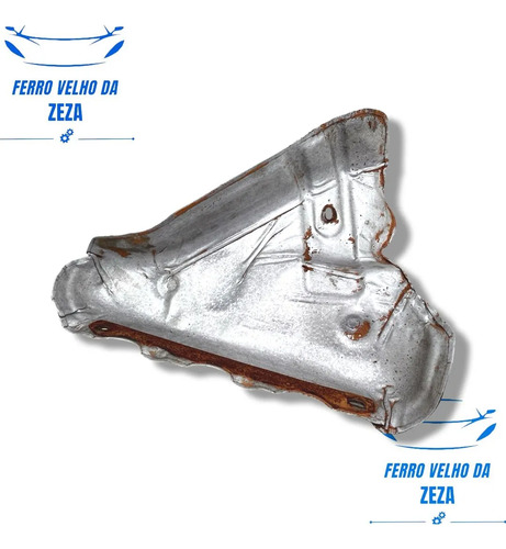Defletor Calor Tubagem Escape Gol G4 Saveiro 1.0 2006 A 2014 - Imagem 5