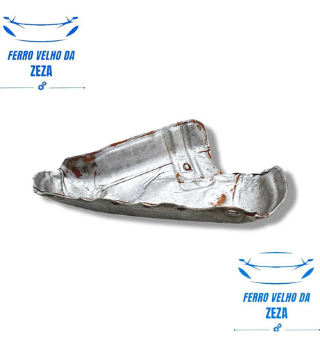 Defletor Calor Tubagem Escape Gol G4 Saveiro 1.0 2006 A 2014 - Imagem 6