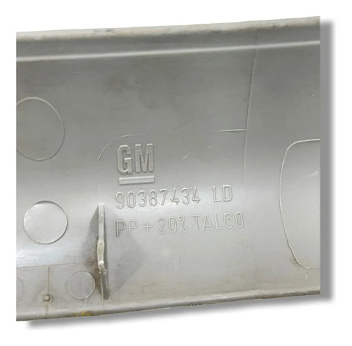 Moldura Coluna La/direito Parabrisa Gm Corsa 1.0 1997 A 2002 Bege - Imagem 8