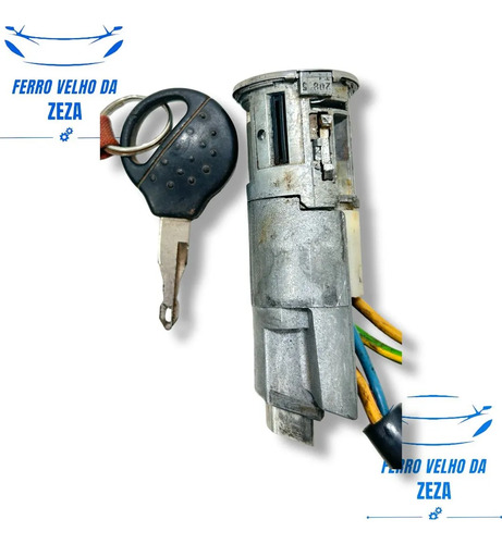 Cilindro Dianteira L/esquerdo C/ Chave Peugeot 206 1999/2010 - Imagem 2