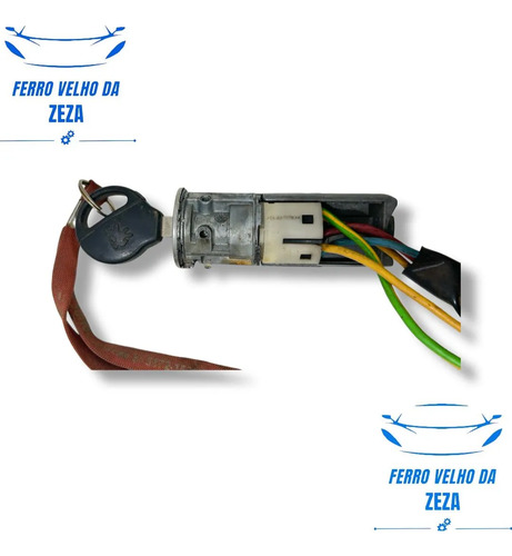 Cilindro Dianteira L/esquerdo C/ Chave Peugeot 206 1999/2010 - Imagem 6
