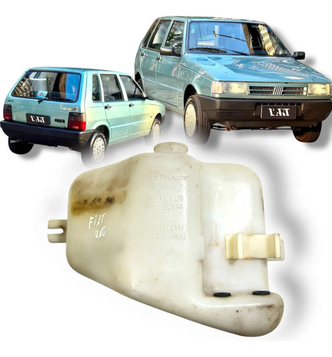 Reservatório Água Limpador Fiat Uno Elba Fiorino 1984 A 1996 Bege