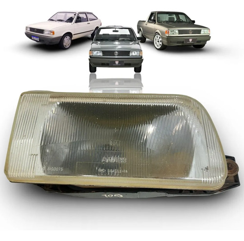 Farol Dianteiro Esquerdo Gol Quadrado Voyage 1991/1994