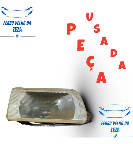 Farol Dianteiro Esquerdo Gol Quadrado Voyage 1991/1994 - Imagem 2