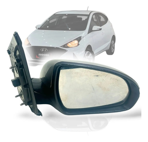 Retrovisor Externo Lado Direito Hyundai Hb20 1.0 2018 A 2021 - Imagem 1