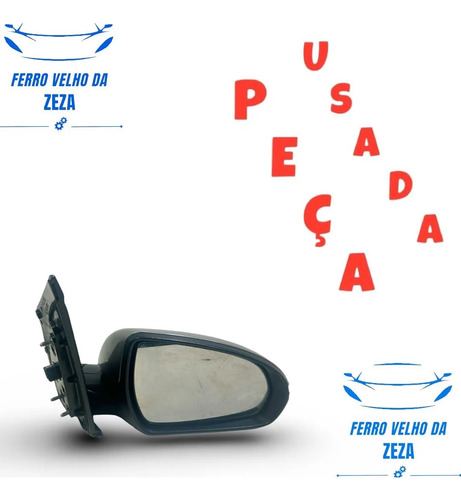 Retrovisor Externo Lado Direito Hyundai Hb20 1.0 2018 A 2021 - Imagem 2