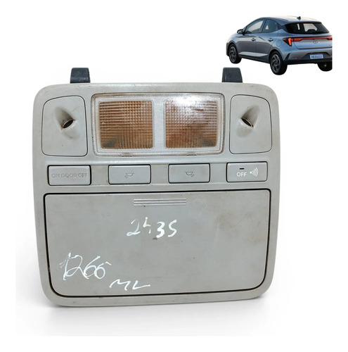 Luz Teto Com Porta Óculos Hyundai Hb20 2011/2018 - Imagem 1