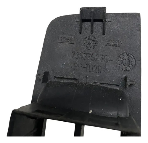 Moldura Botões Vidro Elétrico Fiat Palio 2004/2011 Preto - Imagem 4