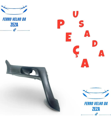 Moldura Apoio Braço Dianteiro Ldireito Astra 2.0 2002 A 2011 Preto - Imagem 2
