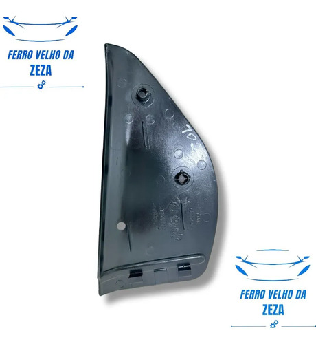 Acabamento Porta Traseiro La/esquerdo Fiat Palio 2007 A 2008 Preto - Imagem 4