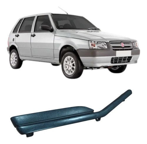 Puxador Apoio Braço Esquerdo Fiat Uno Mille 2004 1.0 Preto