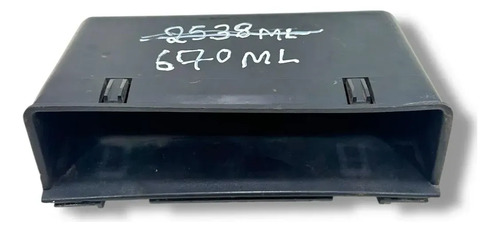 Porta Objeto Treco Painel Central Chevrolet Kadett 1989 1995 Preto - Imagem 2