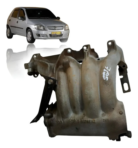 Coletor Admissao Chevrolet Celta Corsa Meriva 1.0 1.4 01/12