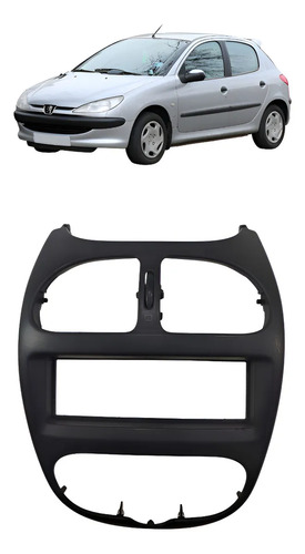 Moldura Difusor Ar Central Painel Peugeot 206 2003 2008