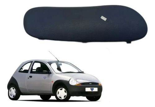 Moldura Do Painel Ford Ka 1997 1998 99 2000 2001 97kb10a894 Preto - Imagem 1