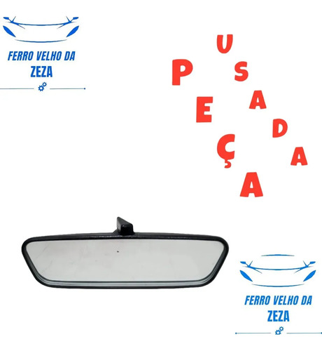Retrovisor Interno Central Gm Opala Chevette Monza 1991/1996 - Imagem 2