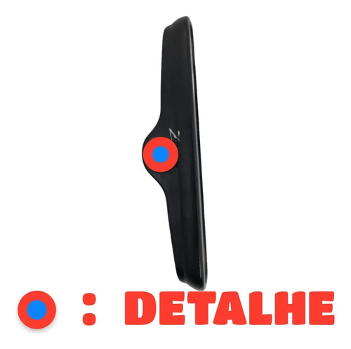Retrovisor Interno Central Gm Opala Chevette Monza 1991/1996 - Imagem 3