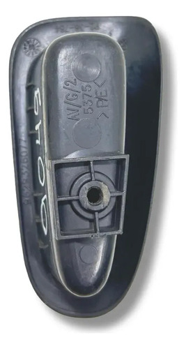 Puxador Porta Dianteiro Esquerdo Peugeot 206 207 2004/2011 Preto - Imagem 5