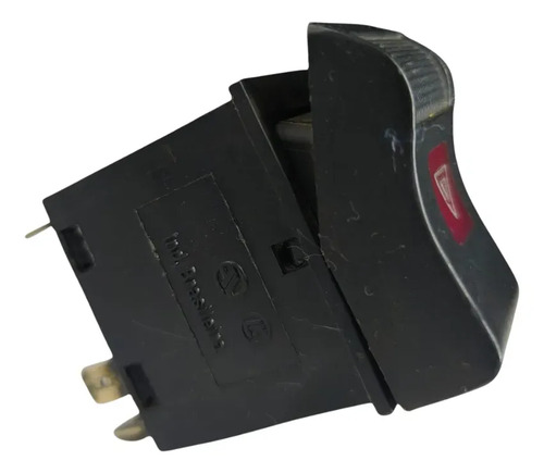 Botão Pisca Alerta Santana Quantum 91/98 Original Preto - Imagem 3