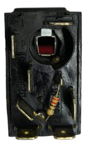 Botão Pisca Alerta Santana Quantum 91/98 Original Preto - Imagem 4