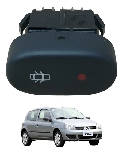 Botão Trava Porta Renault Clio Scenic 2001 - 05 Original