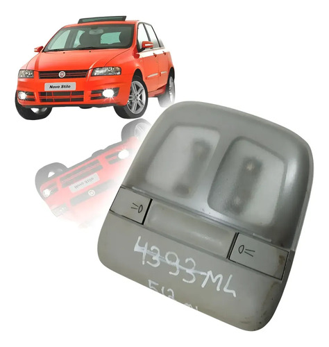 Lanterna Luz Teto Cortesia Traseira Fiat Stilo 09/11 0886100