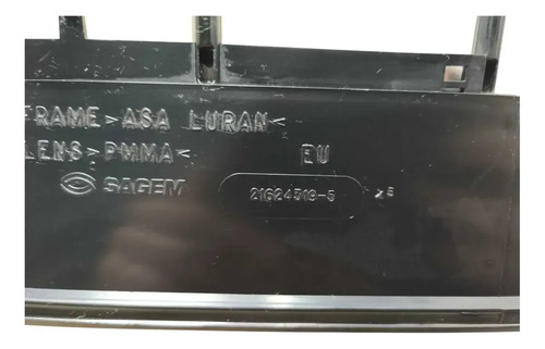 Painel Instrumentos Original Citroen Xantia 2000 2001 216243 Preto - Imagem 7