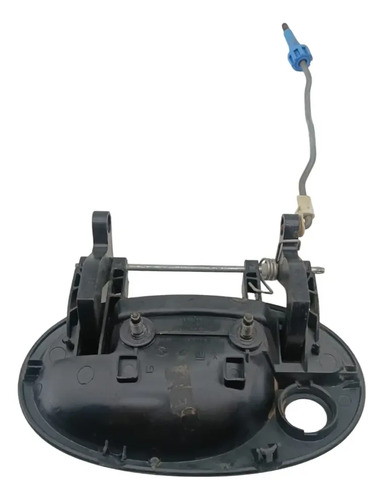 Maçaneta Externa Dianteira Direita Chevrolet Montana 2010 Preto Dianteira - Imagem 2