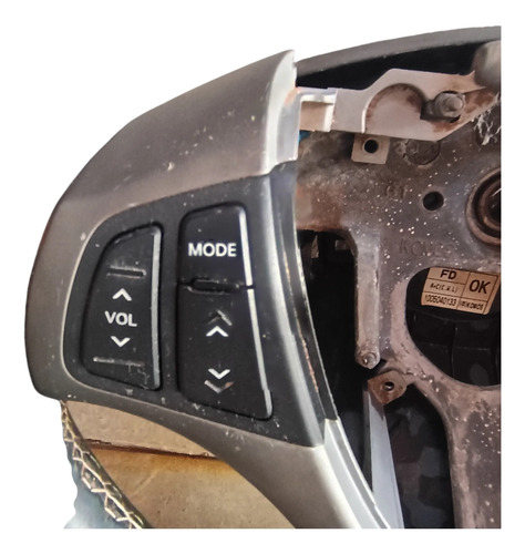 Volante Hyundai I30 Com Controle De Som 2009 2012 Preto - Imagem 4