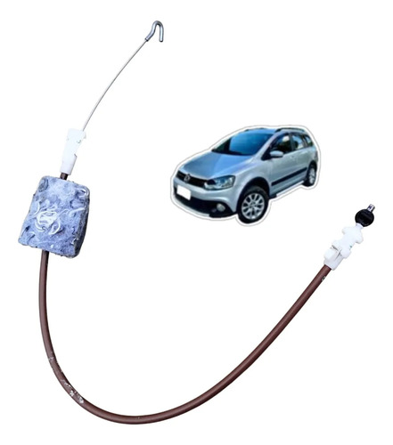 Cabo Fechadura Dianteira Ld Le Vw Fox Spacefox G2 2010 A 14